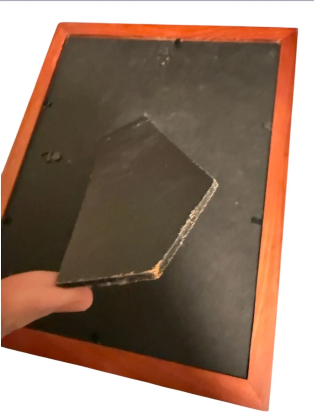 Red Wood-Frame Cork Board - Home Accents